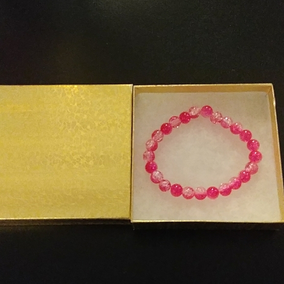 Tourmaline Murano Crystal Bracelet - Picture 8 of 8